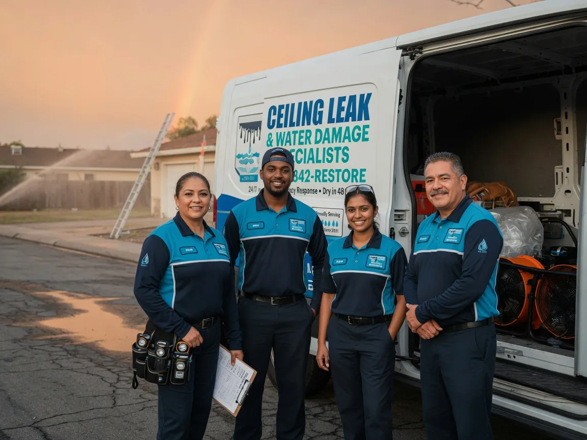 Ceiling Leak Cleanup company in Manakin Sabot, VA